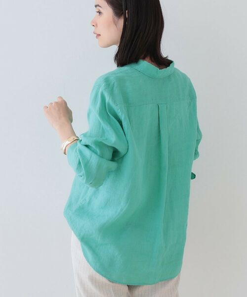 INDIVI / インディヴィ シャツ・ブラウス | 【毎年人気！／フレンチリネン】ベーシックシャツ | 詳細11