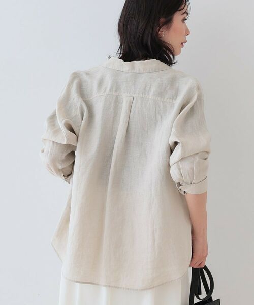 INDIVI / インディヴィ シャツ・ブラウス | 【毎年人気！／フレンチリネン】ベーシックシャツ | 詳細15