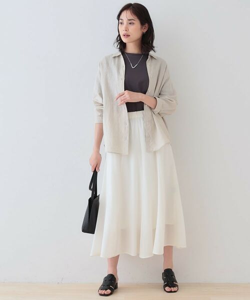 INDIVI / インディヴィ シャツ・ブラウス | 【毎年人気！／フレンチリネン】ベーシックシャツ | 詳細16