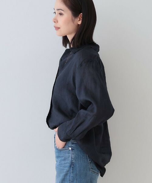 INDIVI / インディヴィ シャツ・ブラウス | 【毎年人気！／フレンチリネン】ベーシックシャツ | 詳細22