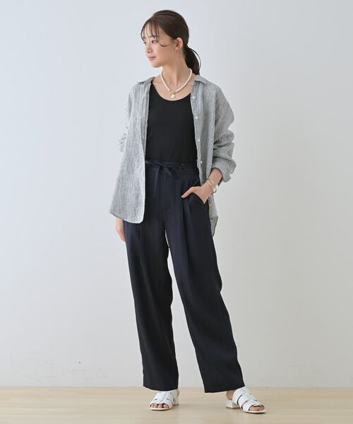 INDIVI / インディヴィ シャツ・ブラウス | 【毎年人気！／フレンチリネン】ベーシックシャツ | 詳細28