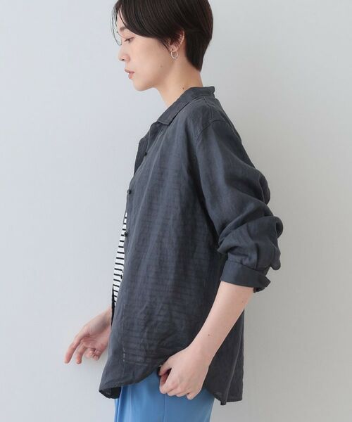 INDIVI / インディヴィ シャツ・ブラウス | 【毎年人気！／フレンチリネン】ベーシックシャツ | 詳細6