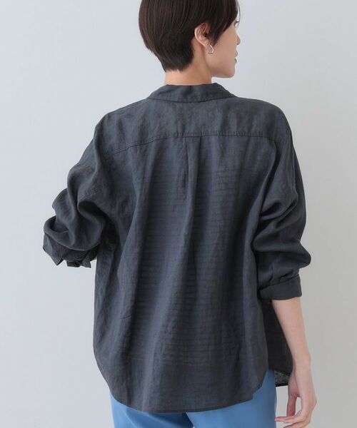 INDIVI / インディヴィ シャツ・ブラウス | 【毎年人気！／フレンチリネン】ベーシックシャツ | 詳細7