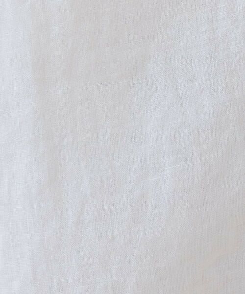 INDIVI / インディヴィ シャツ・ブラウス | 【毎年人気！／フレンチリネン】5分袖バンドカラーブラウス | 詳細5