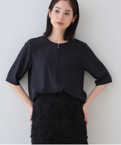 レディース シャツ・ブラウス（条件：ジョーゼット、ブルー系