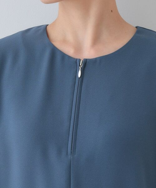 INDIVI / インディヴィ シャツ・ブラウス | 【洗える】ハーフジップデザインブラウス | 詳細17
