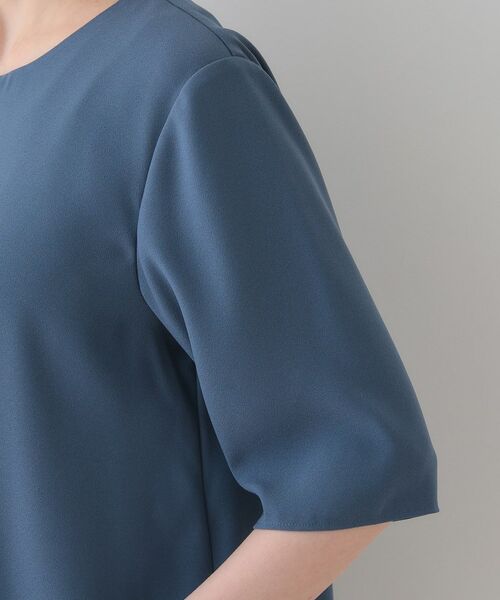 INDIVI / インディヴィ シャツ・ブラウス | 【洗える】ハーフジップデザインブラウス | 詳細18