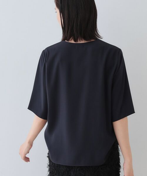 INDIVI / インディヴィ シャツ・ブラウス | 【洗える】ハーフジップデザインブラウス | 詳細7