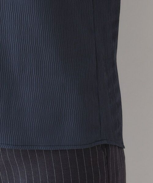 INDIVI / インディヴィ シャツ・ブラウス | 【洗える/凹凸素材】シンプルVネックブラウス | 詳細20