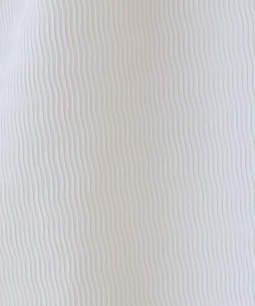 INDIVI / インディヴィ シャツ・ブラウス | 【洗える/凹凸素材】シンプルVネックブラウス | 詳細5