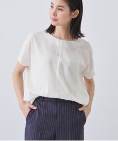 INDIVI / インディヴィ シャツ・ブラウス | 【通気性◎撥水／接触冷感／UVケア】ドルマンスリーブブラウス