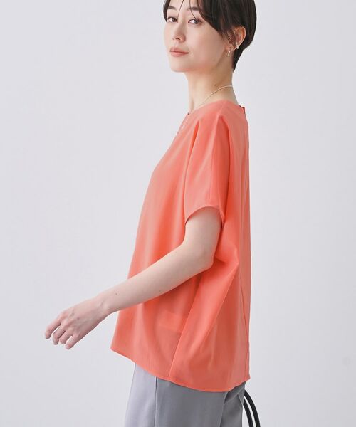 INDIVI / インディヴィ シャツ・ブラウス | 春SALE！【通気性◎撥水／接触冷感／UVケア】ドルマンスリーブブラウス | 詳細10