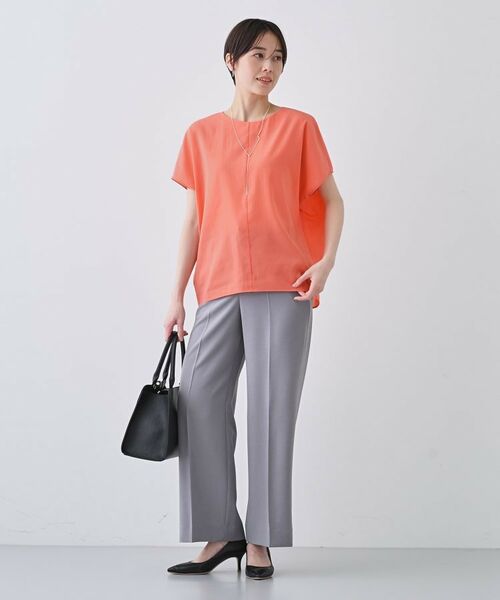 INDIVI / インディヴィ シャツ・ブラウス | 春SALE！【通気性◎撥水／接触冷感／UVケア】ドルマンスリーブブラウス | 詳細12
