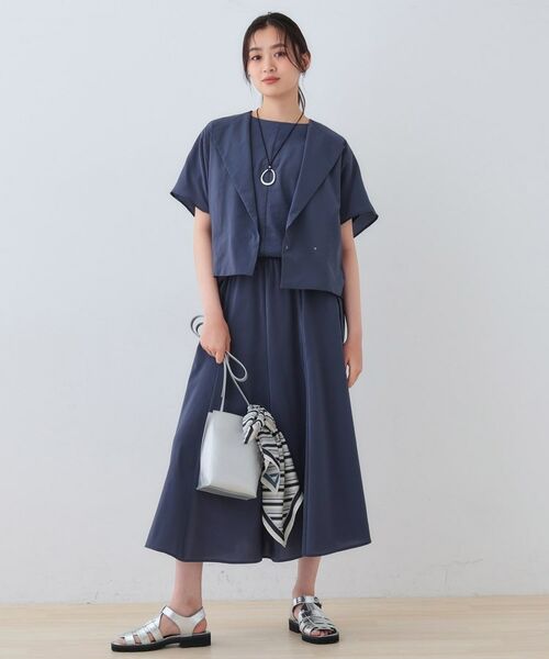 INDIVI / インディヴィ シャツ・ブラウス | 春SALE！【通気性◎撥水／接触冷感／UVケア】ドルマンスリーブブラウス | 詳細15