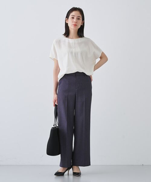 INDIVI / インディヴィ シャツ・ブラウス | 春SALE！【通気性◎撥水／接触冷感／UVケア】ドルマンスリーブブラウス | 詳細2