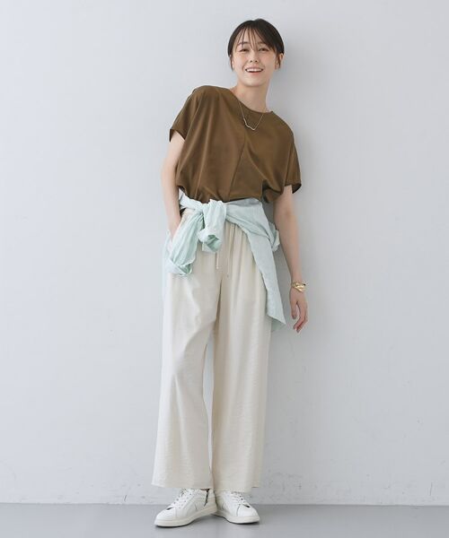 INDIVI / インディヴィ シャツ・ブラウス | 春SALE！【通気性◎撥水／接触冷感／UVケア】ドルマンスリーブブラウス | 詳細23