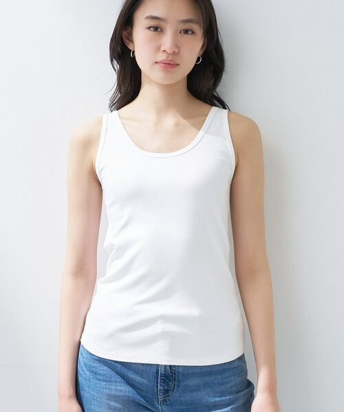 INDIVI / インディヴィ キャミソール・チューブトップ | 【洗える／前後2WAY】インナータンクトップ | 詳細29