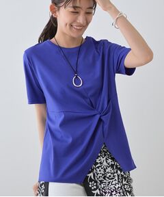 INDIVI / インディヴィ Tシャツ | 【洗える】ねじりデザインTシャツ