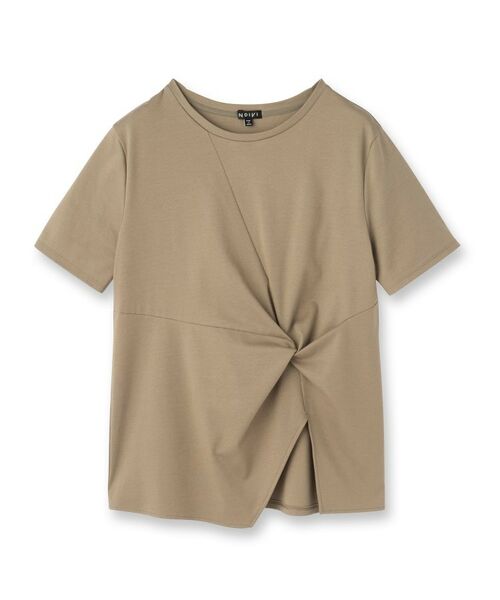 INDIVI / インディヴィ Tシャツ | 【洗える】ねじりデザインTシャツ | 詳細1