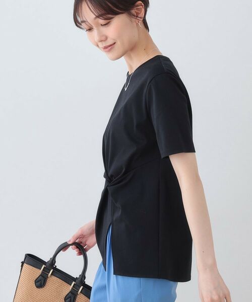 INDIVI / インディヴィ Tシャツ | 【洗える】ねじりデザインTシャツ | 詳細10