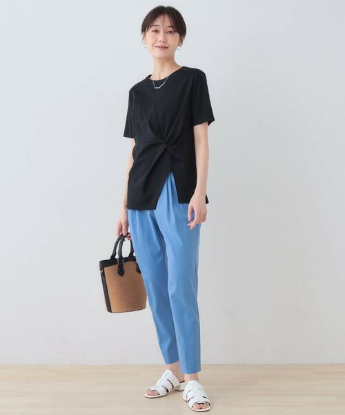 INDIVI / インディヴィ Tシャツ | 【洗える】ねじりデザインTシャツ | 詳細11