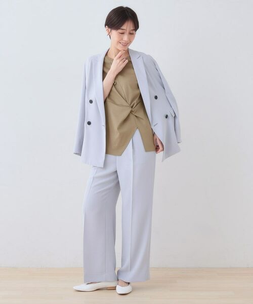 INDIVI / インディヴィ Tシャツ | 【洗える】ねじりデザインTシャツ | 詳細15