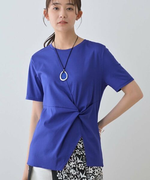 INDIVI / インディヴィ Tシャツ | 【洗える】ねじりデザインTシャツ | 詳細17