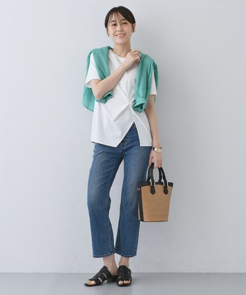 INDIVI / インディヴィ Tシャツ | 【洗える】ねじりデザインTシャツ | 詳細26