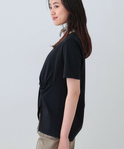 INDIVI / インディヴィ Tシャツ | 【洗える】ねじりデザインTシャツ | 詳細6