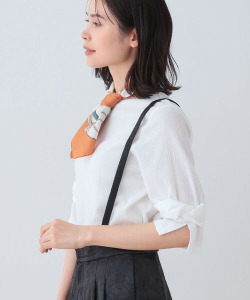 INDIVI / インディヴィ カットソー | 【洗える/吸水速乾/UVケア】ねじりデザイン袖カットソー | 詳細3