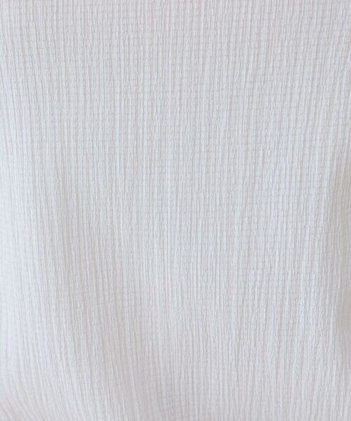 INDIVI / インディヴィ カットソー | 【洗える/吸水速乾/UVケア】ねじりデザイン袖カットソー | 詳細5