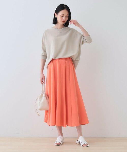 INDIVI / インディヴィ ニット・セーター | 【洗える】コットンリネン ドルマンニット | 詳細16