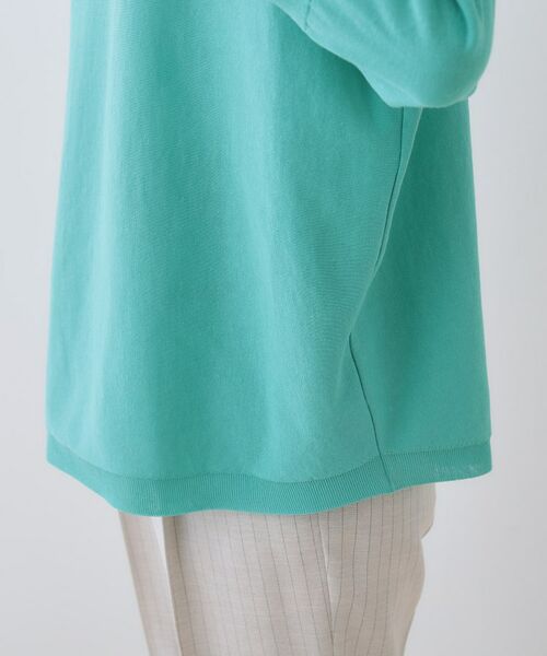 INDIVI / インディヴィ ニット・セーター | 【洗える】コットンリネン ドルマンニット | 詳細23