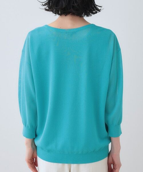 INDIVI / インディヴィ ニット・セーター | 【洗える/シアーラメ】レイヤード風ニット | 詳細24