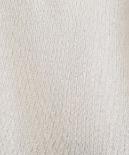 INDIVI / インディヴィ ニット・セーター | 【洗える/シアーラメ】レイヤード風ニット | 詳細5