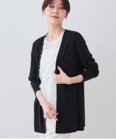 INDIVI / インディヴィ カーディガン・ボレロ | 【UVケア／接触冷感】ベーシック着流しカーディガン