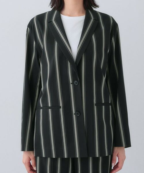 INDIVI / インディヴィ テーラードジャケット | 【日本製/SETUP可能】コットン混カーディガンライクジャケット | 詳細10