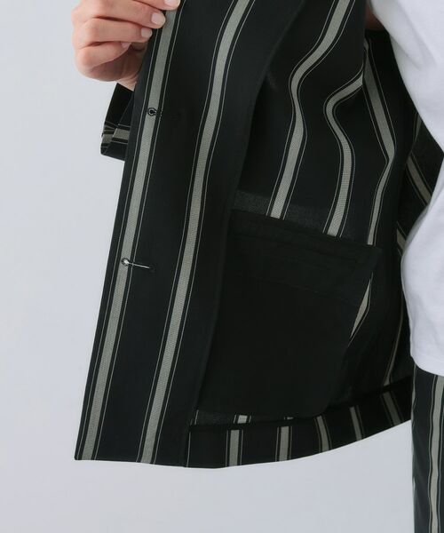 新品未使用 GIVERDYE ジバルディ ジャケット 日本製 138 COTTON/LINEN DUNGAREE BELTED JACKET(S Black): S'YTE｜THE
