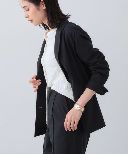 美品 インディヴィ サマージャケット レーヨン 透け感 ポケット 3L 長袖薄手 楽天市場】サマージャケット レディース テーラードジャケット