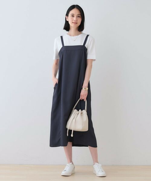 INDIVI / インディヴィ ロング・マキシ丈ワンピース | 春SALE！【洗える／UVケア】スリップワンピース | 詳細7