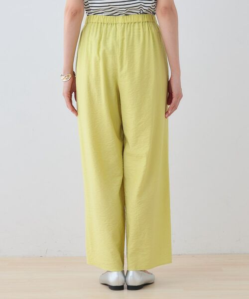 INDIVI / インディヴィ パンツ | 【洗える/UVケア/SETUP可能】ドロストワイドパンツ | 詳細19