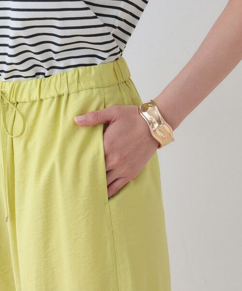 INDIVI / インディヴィ パンツ | 【洗える/UVケア/SETUP可能】ドロストワイドパンツ | 詳細21