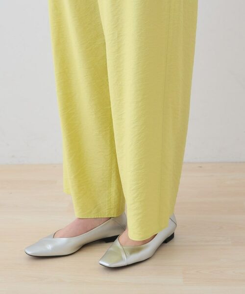 INDIVI / インディヴィ パンツ | 【洗える/UVケア/SETUP可能】ドロストワイドパンツ | 詳細22