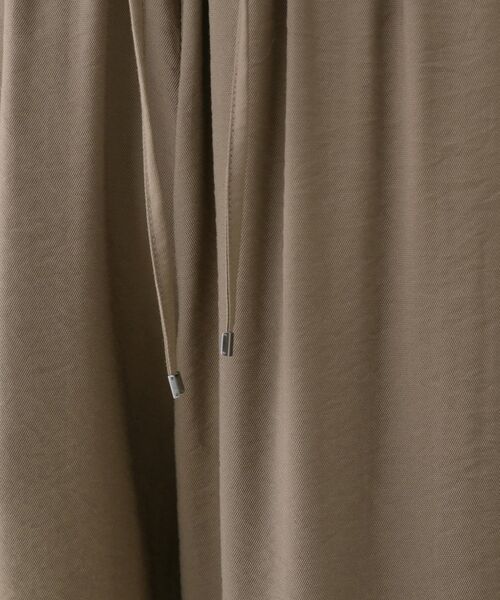 INDIVI / インディヴィ パンツ | 【洗える/UVケア/SETUP可能】ドロストワイドパンツ | 詳細30