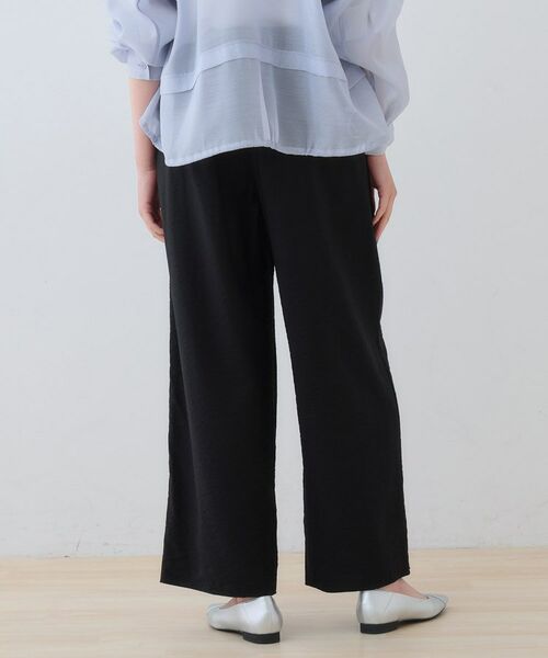 INDIVI / インディヴィ パンツ | 【洗える/UVケア/SETUP可能】ドロストワイドパンツ | 詳細7