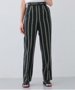 INDIVI / インディヴィ パンツ | 【日本製／SETUP可能】コットン混ゆったりめテーパードパンツ