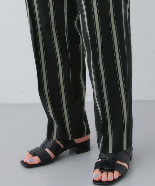 INDIVI / インディヴィ パンツ | 【日本製/SETUP可能】コットン混ゆったりめテーパードパンツ | 詳細16