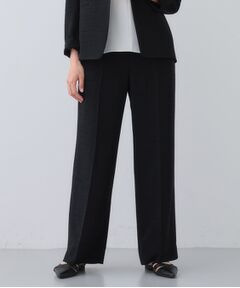 INDIVI / インディヴィ パンツ | 【日本製／SETUP可能】トリアセテート混ワイドパンツ