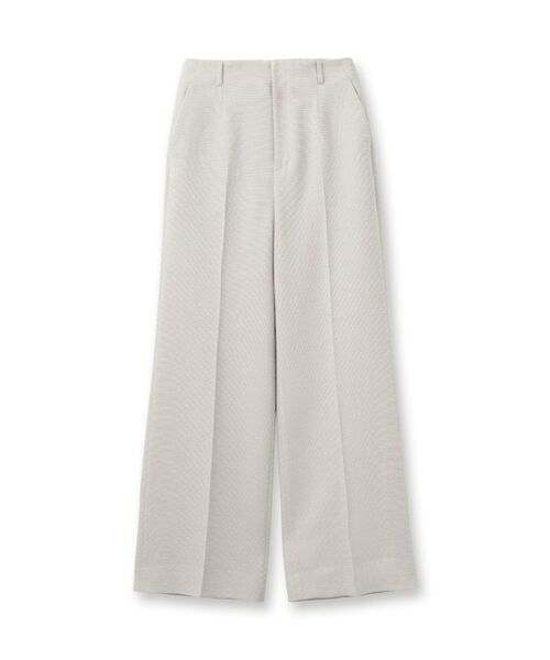 INDIVI / インディヴィ パンツ | 【日本製／SETUP可能】トリアセテート混ワイドパンツ | 詳細1