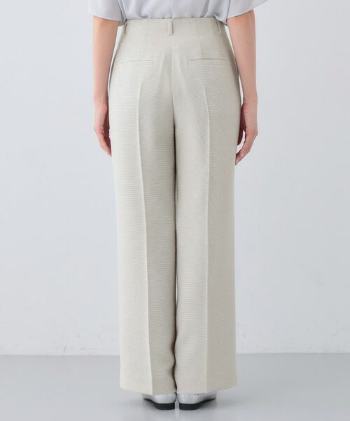 INDIVI / インディヴィ パンツ | 【日本製／SETUP可能】トリアセテート混ワイドパンツ | 詳細12